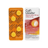 Cafilisador 65MG + 500MG Comprimido simples - Caixa com 4 Comprimidos